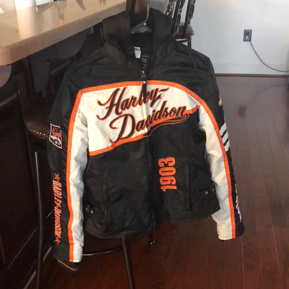 Harley Davidson Motorcycle Ladies Jacket